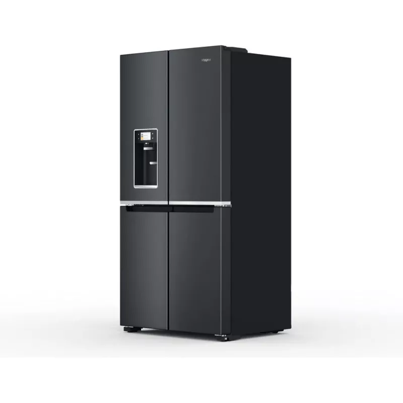 Frigorifero side-by-side Whirlpool WQ9I FO2BX EF a libera installazione 592 L nero