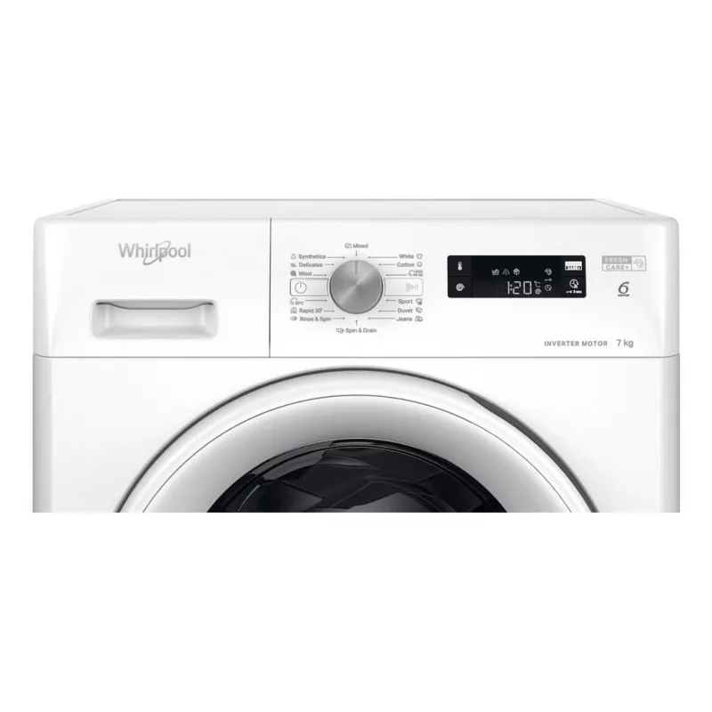 Lavatrice Whirlpool FFS 7469 W EE a carica frontale 7 kg 1351 giri/min bianco