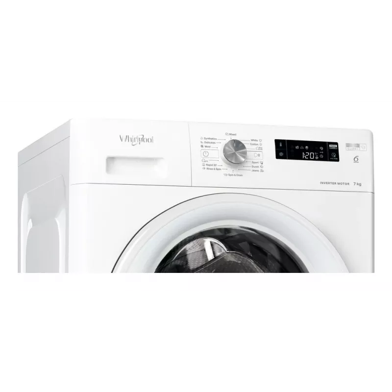Lavatrice Whirlpool FFS 7469 W EE a carica frontale 7 kg 1351 giri/min bianco