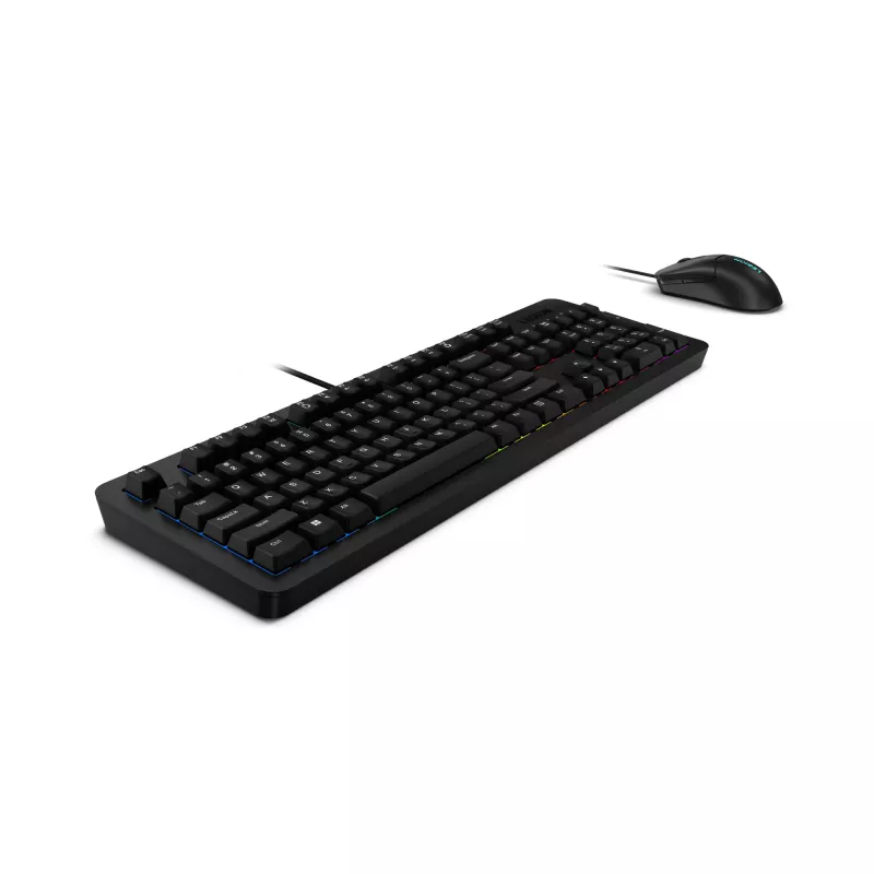 Tastiera e mouse Lenovo GX31N91913 inclusi gaming USB US inglese nero