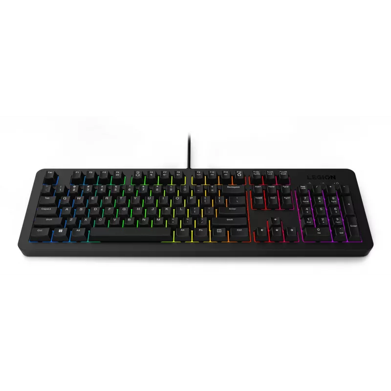 Tastiera e mouse Lenovo GX31N91913 inclusi gaming USB US inglese nero