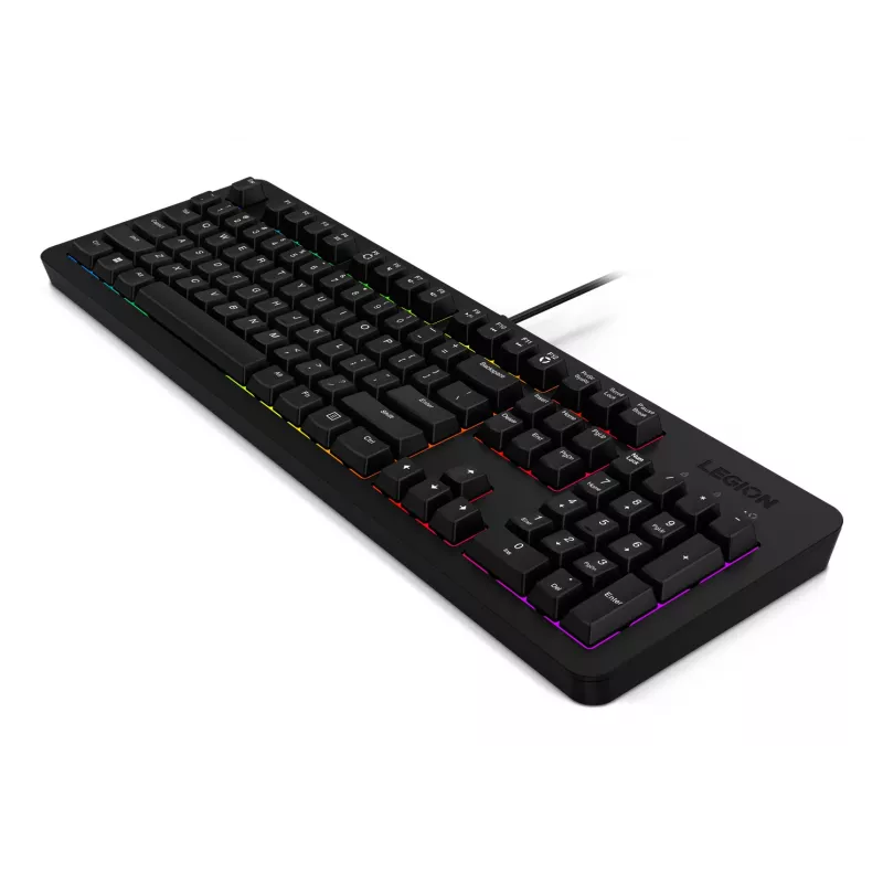 Tastiera e mouse Lenovo GX31N91913 inclusi gaming USB US inglese nero