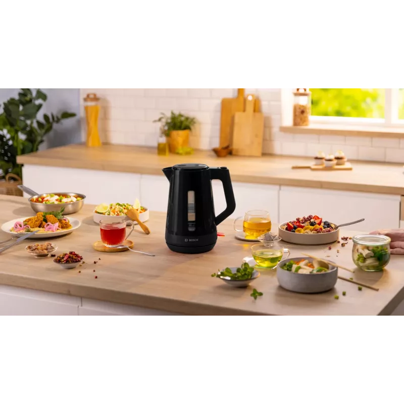 Bollitore Bosch TWK1M123 1,7 L 2400 W nero