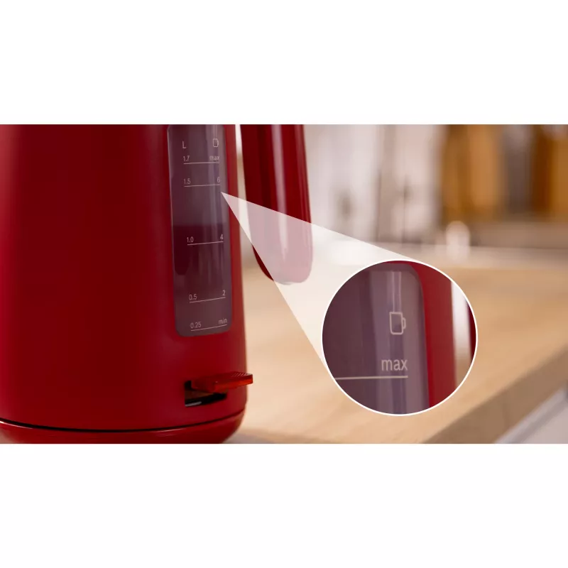 Bollitore Bosch TWK2M164 1,7 L 2400 W nero, grigio, rosso