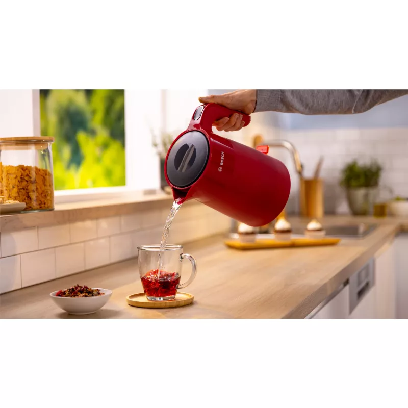 Bollitore Bosch TWK2M164 1,7 L 2400 W nero, grigio, rosso