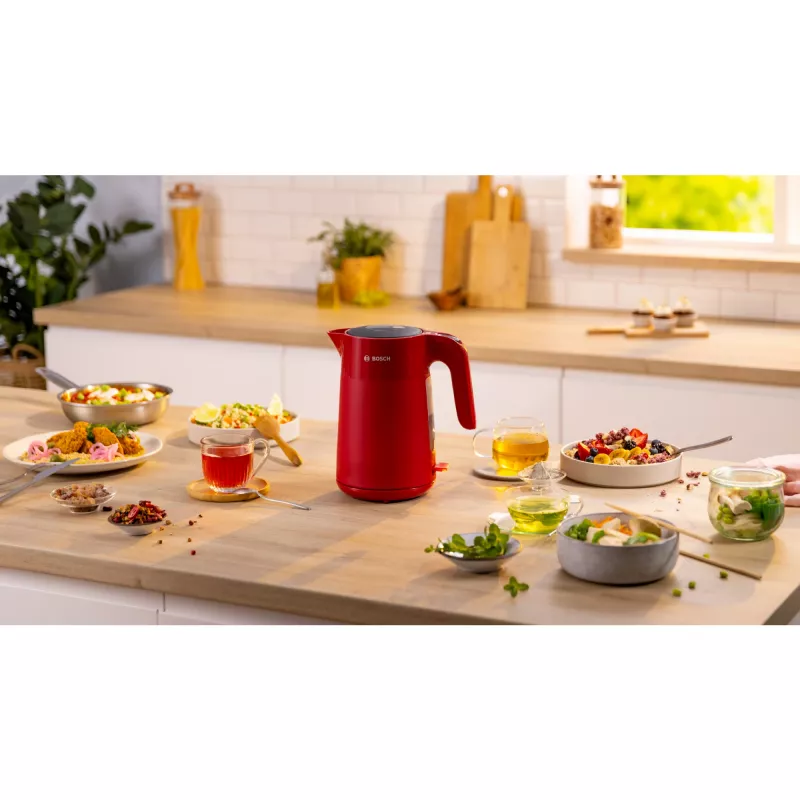Bollitore Bosch TWK2M164 1,7 L 2400 W nero, grigio, rosso