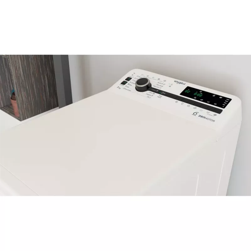Whirlpool TDLRB 7232BS EU Lavatrice a carica dall'alto 7 kg 1151 giri/min Bianco