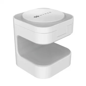 Targus HJ3320WHGL caricabatterie mobile cuffie, smartphone, smartwatch bianco USB ricarica wireless funzione di ricarica rapida uso interno