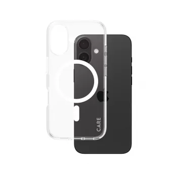 PanzerGlass CARE™ by ® Urban Combat Case trasparente con MagSafe bianco iPhone 16