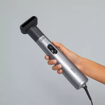 Spazzola ad aria calda BRAUN AS 4.3 nero argento — 1000 W, cavo 2,2 m