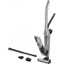 Aspirapolvere scopa Bosch BCH3P210 2-in-1, pulizia a secco, contenitore polvere 0,4 L, wireless + funzionamento a rete, grigio/nero, 3 kg