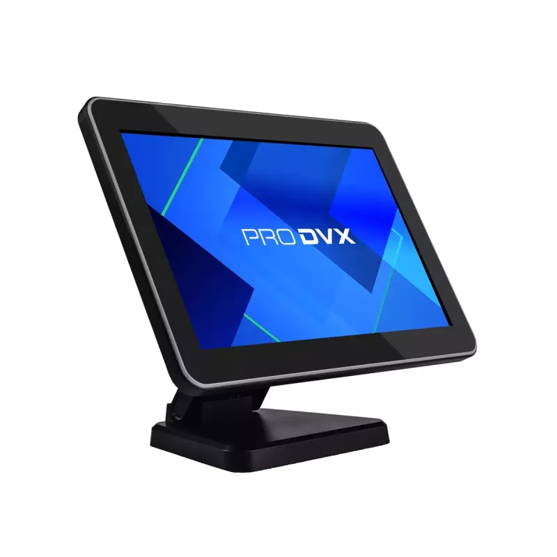 ProDVX IPPC-10SLB Panel PC, touchscreen da 10,1 pollici, 1280 x 800, 500 cd/m², Windows 10 IoT LTSC, VESA 75x75, nero