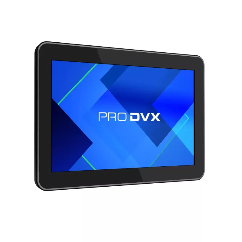 ProDVX IPPC-10SLB Panel PC, touchscreen da 10,1 pollici, 1280 x 800, 500 cd/m², Windows 10 IoT LTSC, VESA 75x75, nero