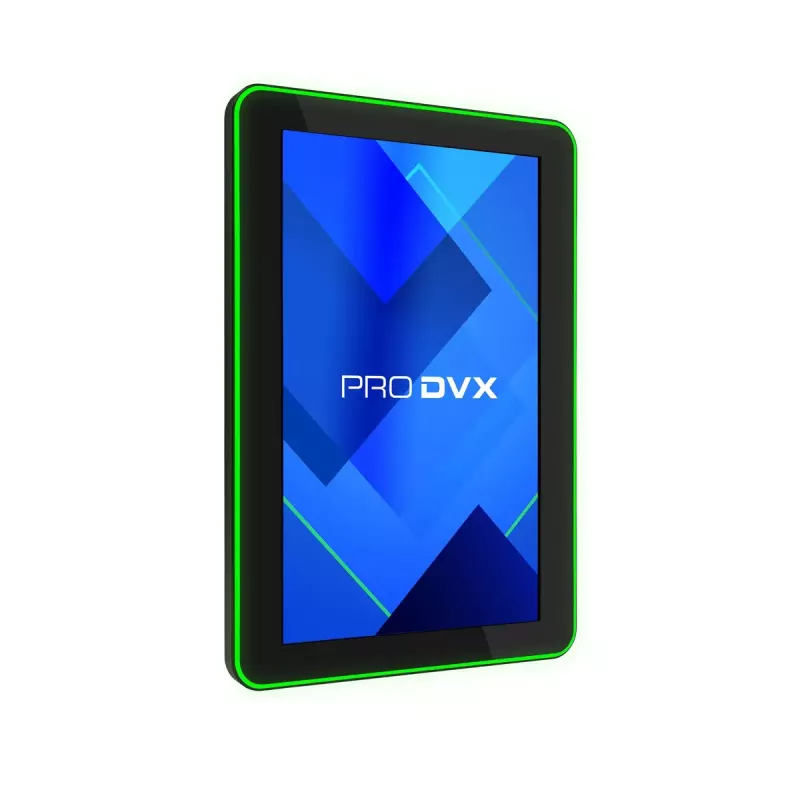 ProDVX IPPC-10SLB Panel PC, touchscreen da 10,1 pollici, 1280 x 800, 500 cd/m², Windows 10 IoT LTSC, VESA 75x75, nero
