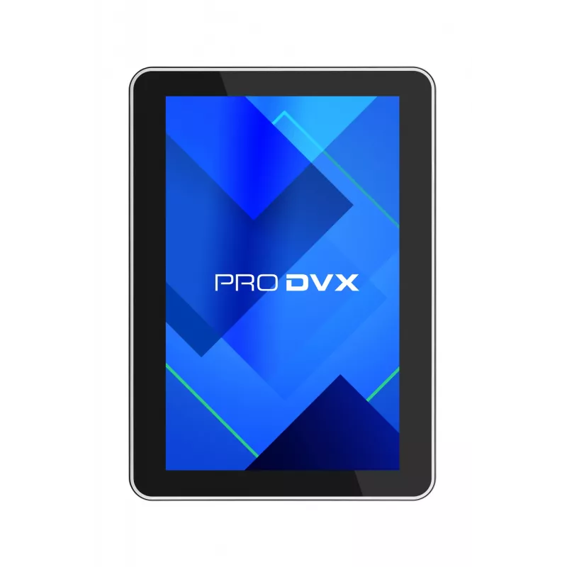ProDVX APPC-10SLBe Panel PC, touchscreen da 25,6 cm (10,1 pollici), 1280 x 800, 500 cd/m², 4 GB, Android 11 con Google Mobile Services, VESA 75x75, nero