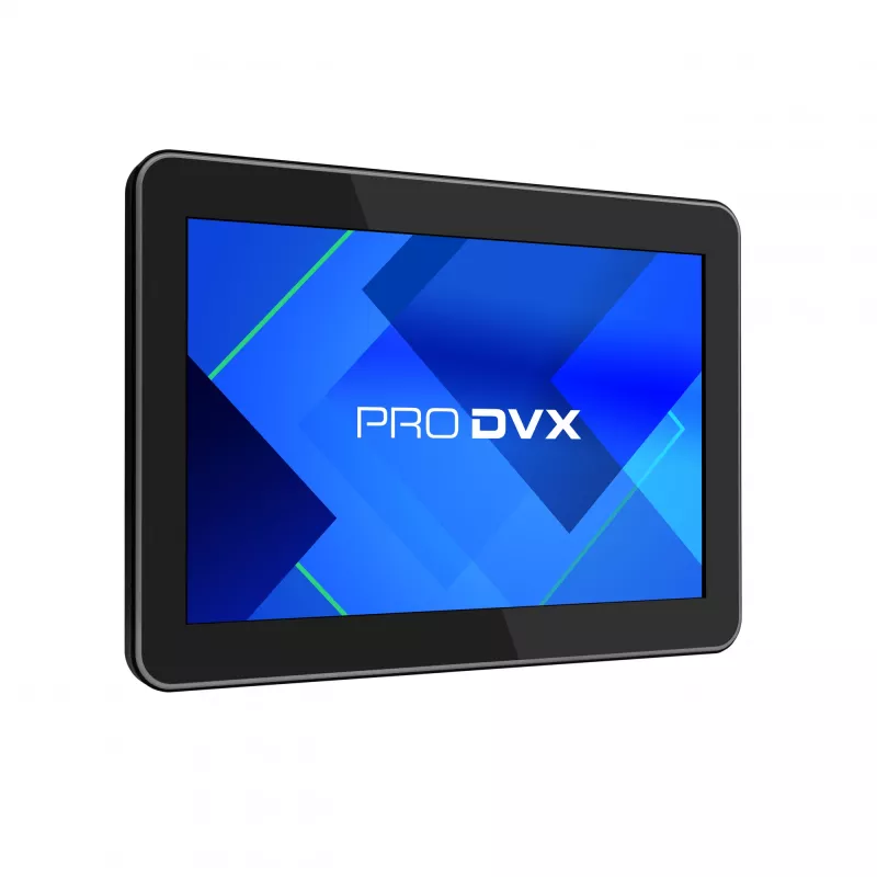 ProDVX APPC-10SLBe Panel PC, touchscreen da 25,6 cm (10,1 pollici), 1280 x 800, 500 cd/m², 4 GB, Android 11 con Google Mobile Services, VESA 75x75, nero