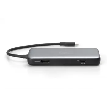 Docking station USB-C DIGITUS, 7 porte - HDMI / 2x USB-A 3.2 Gen 2 / GbE / SD / MicroSD - 100W USB Power Delivery