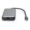 Docking station USB-C DIGITUS, 7 porte - HDMI / 2x USB-A 3.2 Gen 2 / GbE / SD / MicroSD - 100W USB Power Delivery
