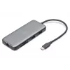 Docking station USB-C DIGITUS, 7 porte - HDMI / 2x USB-A 3.2 Gen 2 / GbE / SD / MicroSD - 100W USB Power Delivery