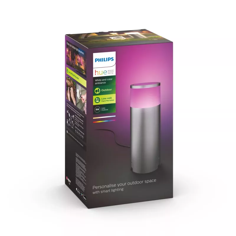 Philips Hue White and Colour Ambience lampada da esterno Calla Poller