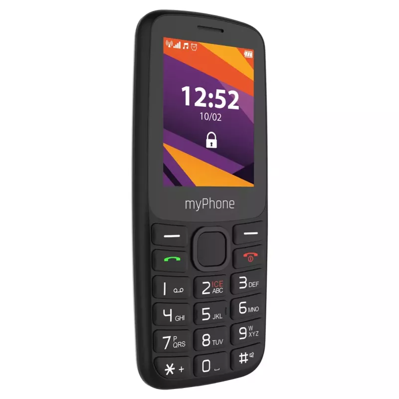 Telefono cellulare MYPHONE 6410 LTE | 2,4 pollici TFT | nero