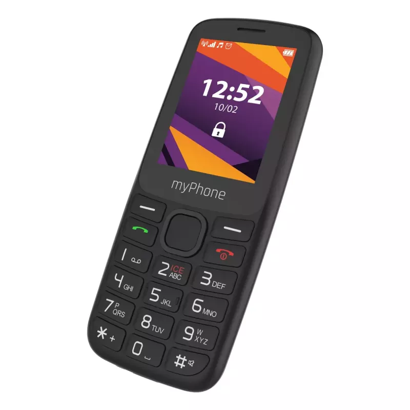 Telefono cellulare MYPHONE 6410 LTE | 2,4 pollici TFT | nero