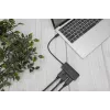 Digitus DS-45334 hub video MST a 3 porte, da USB-C a 3x DisplayPort, nero