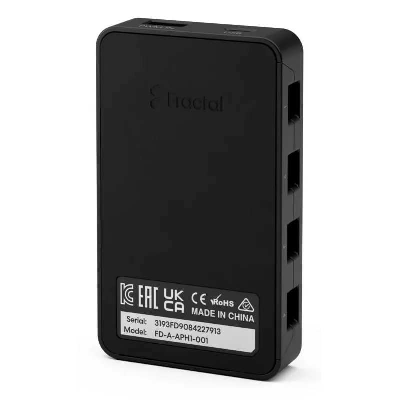 Fractal Design FD-A-APH1-001 controller per ventole a 4 pin, nero