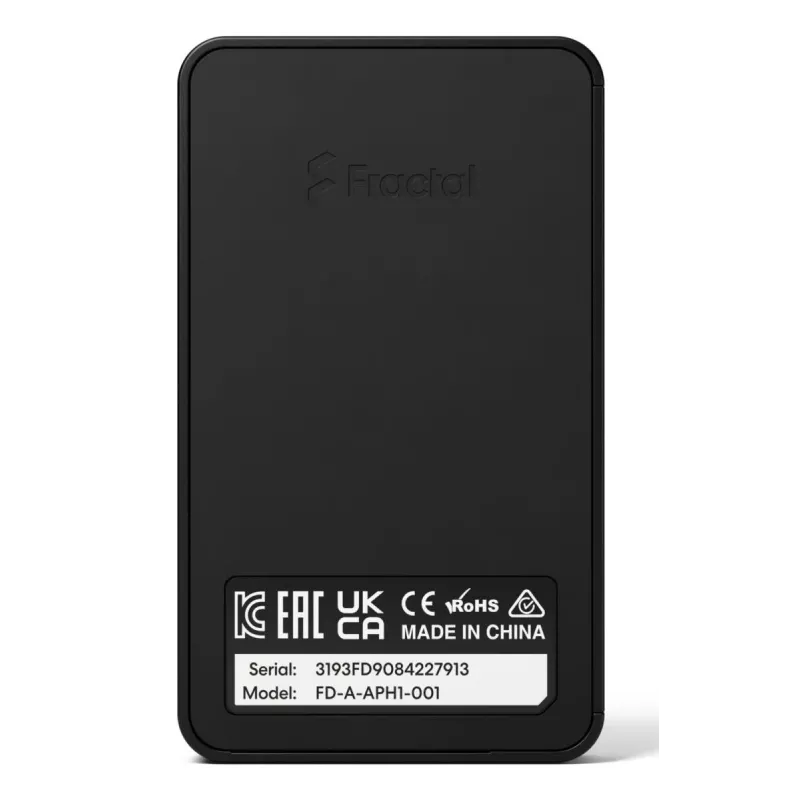 Fractal Design FD-A-APH1-001 controller per ventole a 4 pin, nero