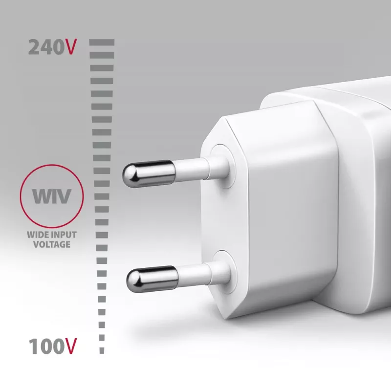 Caricabatterie per dispositivi mobili Axagon ACU-PQ20W universale bianco