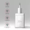 Caricabatterie per dispositivi mobili Axagon ACU-PQ20W universale bianco
