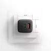 Axagon ACU-PQ30 PD3.0 & QC4+ 2 uscite caricabatterie da parete 30W