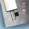 Lettore di schede Axagon CRE-SAC SuperSpeed USB-C+USB-A 5 Gbit/s