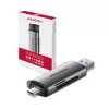 Lettore di schede Axagon CRE-SAC SuperSpeed USB-C+USB-A 5 Gbit/s