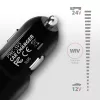 Axagon PWC-5V5 SMART caricabatterie auto 24W, 2x porta USB-A, 5V/2,4A + 5V/2,4A