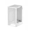 DeepCool CH170 Digital R-CH170-WHNPI0D-G-1 case per PC Mini-ITX Mini Tower senza alimentatore, 2x USB 3.0, USB-C, bianco