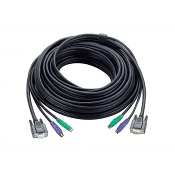 Cavo KVM ATEN PS/2 HDB 1,2 m nero