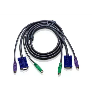 Cavo KVM ATEN 10ft PS/2 nero 3 m