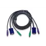 Cavo KVM ATEN 10ft PS/2 nero 3 m