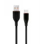 Cavo di ricarica e dati USB Type-C in silicone premium GEMBIRD, 1,5 m – nero