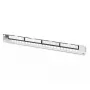 DIGITUS patch panel modulare zincato - schermato 24 porte 24 porte vuoto 1U montaggio a rack nero RAL 9005