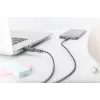 DIGITUS adattatore USB Type-C, Type-A a C M/F, 3A, 5GB, versione 3.0, nero