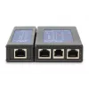 DIGITUS tester cavi - tester unilaterale tester PoE con valigetta