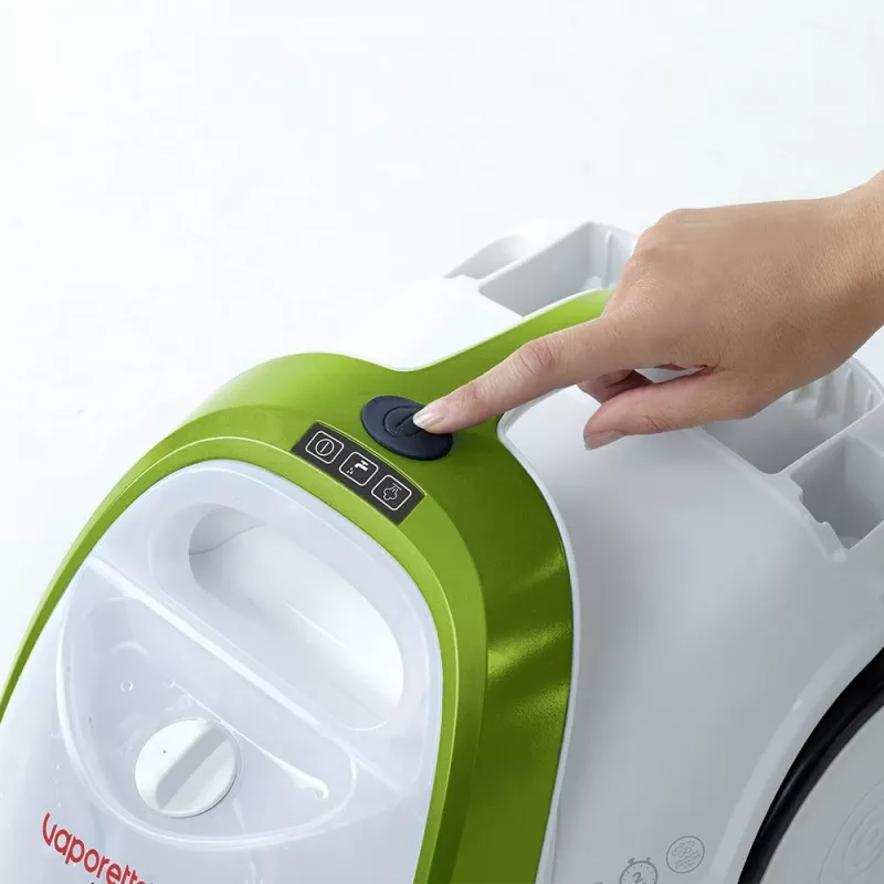Polti Vaporetto Smart 110 Eco pulitore a vapore a cilindro 1500 W nero, verde, bianco