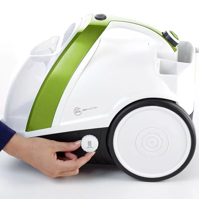 Polti Vaporetto Smart 110 Eco pulitore a vapore a cilindro 1500 W nero, verde, bianco