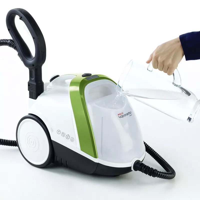 Polti Vaporetto Smart 110 Eco pulitore a vapore a cilindro 1500 W nero, verde, bianco