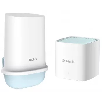Kit D-Link 5G Wi-Fi 6 con antenna esterna DWP-1010/KT, bianco, interno, sistema Mesh, alimentazione, stato, dual band (2,4 GHz / 5 GHz), Wi-Fi 6 (802.11ax)