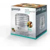 Essiccatore Gorenje FDK 24 DW — bianco trasparente, griglia Ø31 cm, 240 W, max 70°C