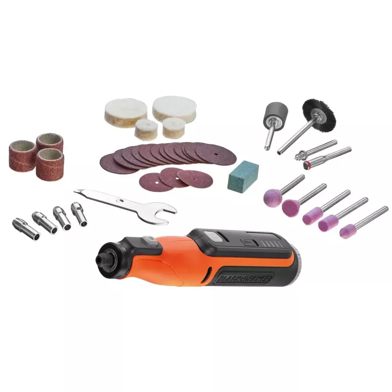 Incisore elettrico Black & Decker BCRT8I-XJ – incisore di precisione a mano, design leggero
