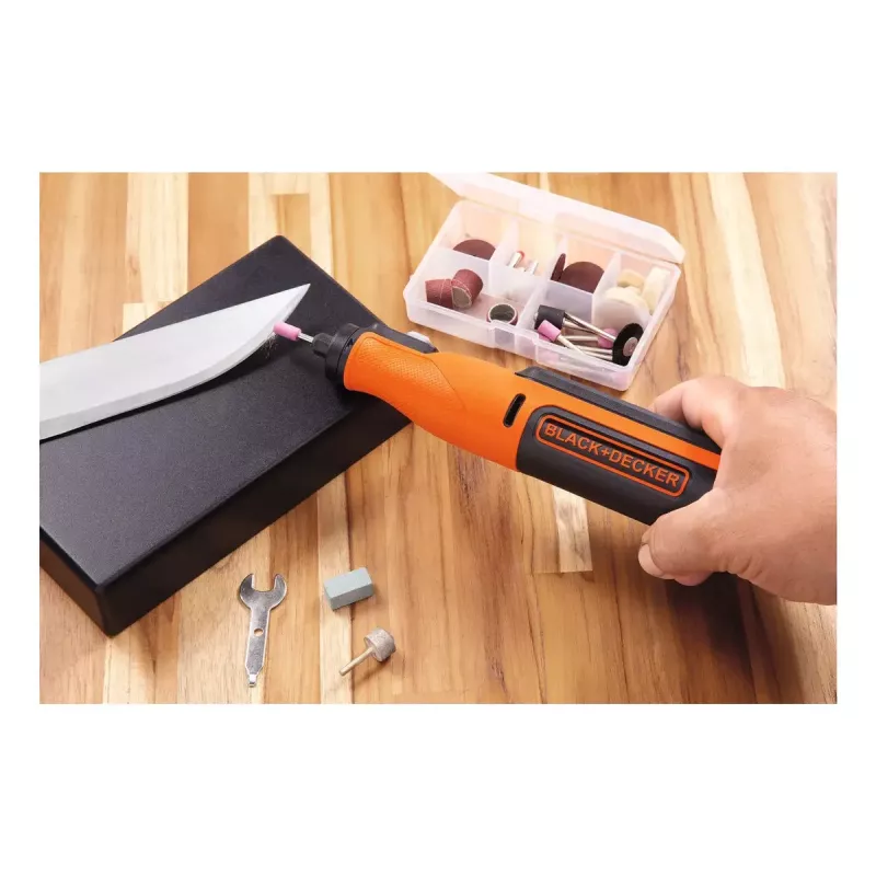 Incisore elettrico Black & Decker BCRT8I-XJ – incisore di precisione a mano, design leggero